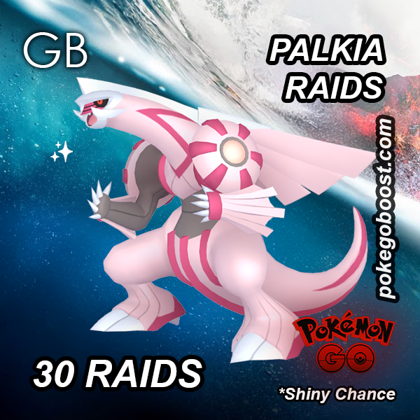 Palkia Legendary Raid Service