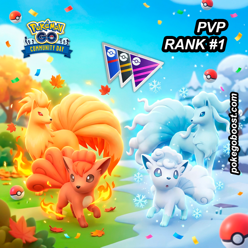 Vulpix Community Day - Shiny, Shundo & PvP Rank #1