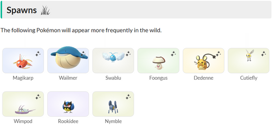 Growing Up Event (SHUNDO CATCH) (1 shiny per order)