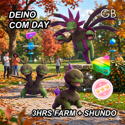 Deino Community Day - Shiny, Shundo & PvP Rank #1