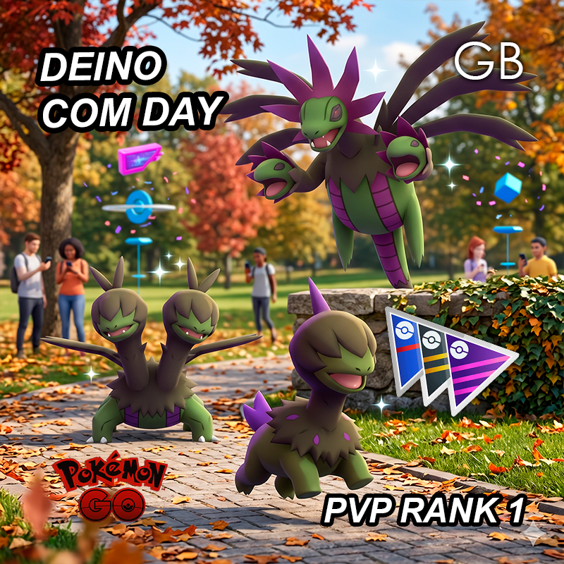 Deino Community Day - Shiny, Shundo & PvP Rank #1