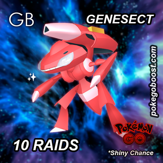 Genesect Legendary Raids