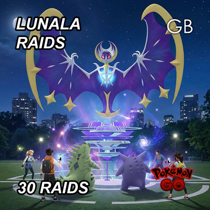 Lunala Legendary Raid Service
