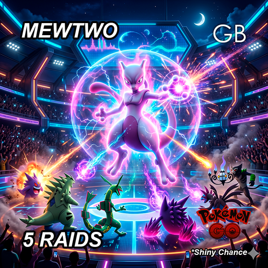Mewtwo Legendary Raid Service