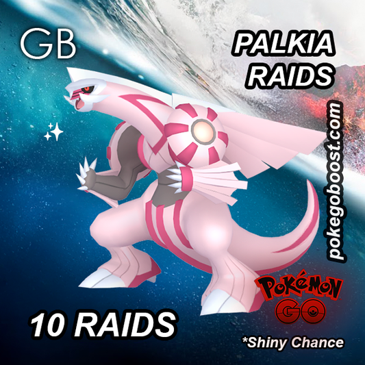 Palkia Legendary Raid Service