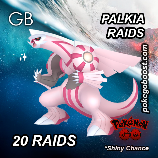 Palkia Legendary Raid Service