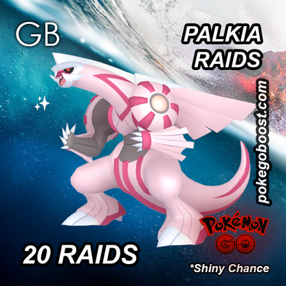 Palkia Legendary Raid Service