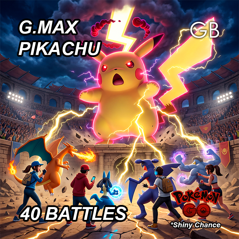 Gigantamax Pikachu Battle Service