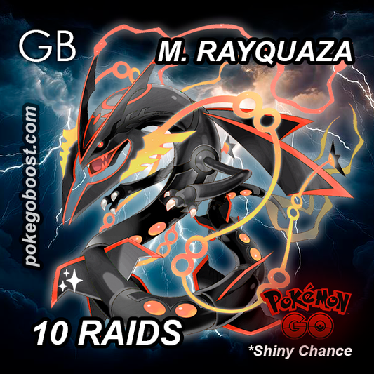 MEGA RAYQUAZA RAIDS