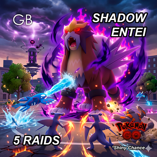 Shadow Entei Legendary Raid Weekend