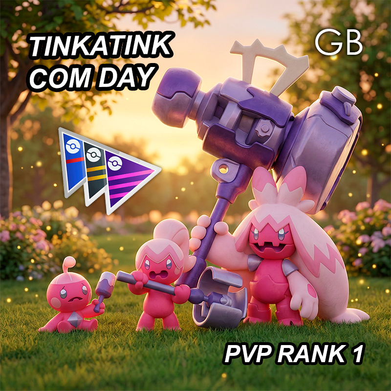 Tinkatink Community Day - Shiny, Shundo & PvP Rank #1