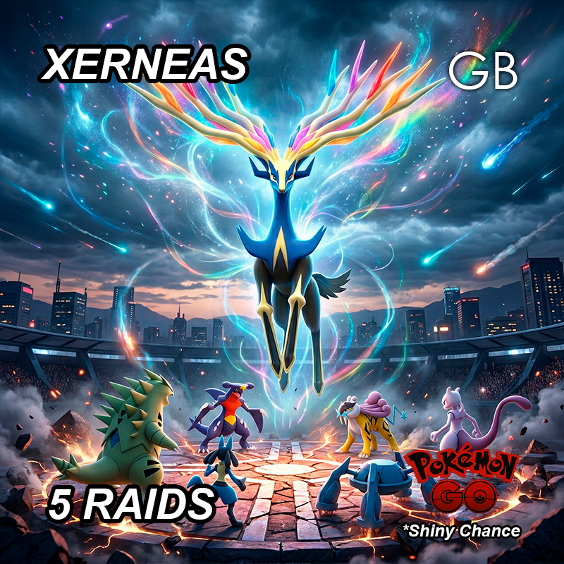 Xerneas Legendary Raid Service