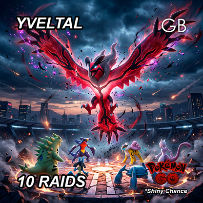 Yveltal Legendary Raid Service